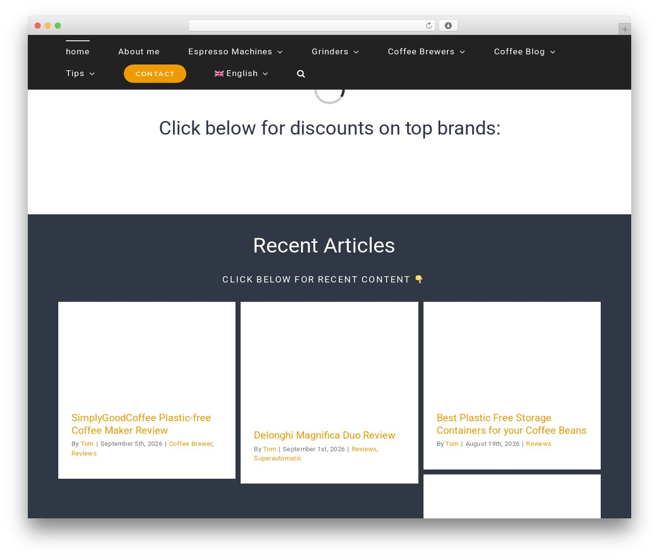 Avada WordPress theme - tomscoffeecorner.com Avada WordPress theme - tomscoffeecorner.com