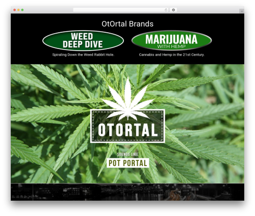 Bakery WordPress theme - otortal.com