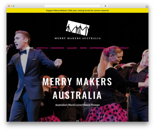 Divi theme WordPress - merrymakers.com.au