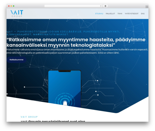 Divi WordPress theme - vaitgroup.com