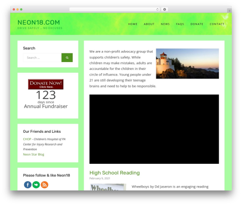 Geodesic WordPress theme - neon18.com Geodesic WordPress theme - neon18.com