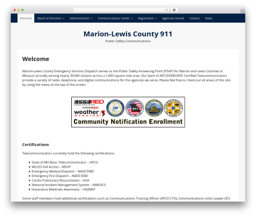 GovPress WordPress theme - marionlewis911.com GovPress WordPress theme - marionlewis911.com