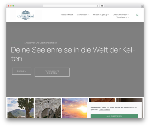 Hello Elementor WordPress theme - celtic-soul-retreats.com