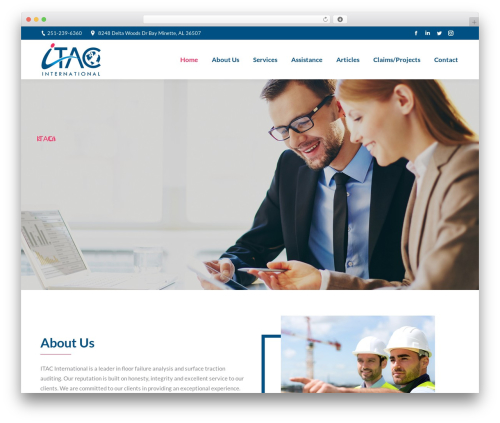 Theme WordPress Techreshape - itacinternational.com