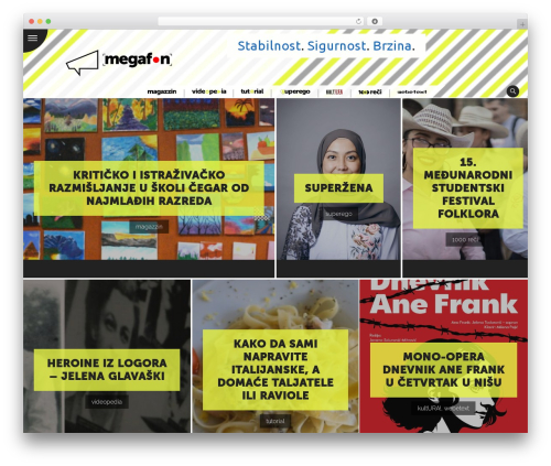 Theme WordPress Wheats - megafon.co