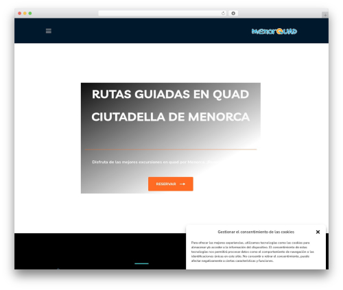 Theme WordPress Atlets - menorquad.com Theme WordPress Atlets - menorquad.com