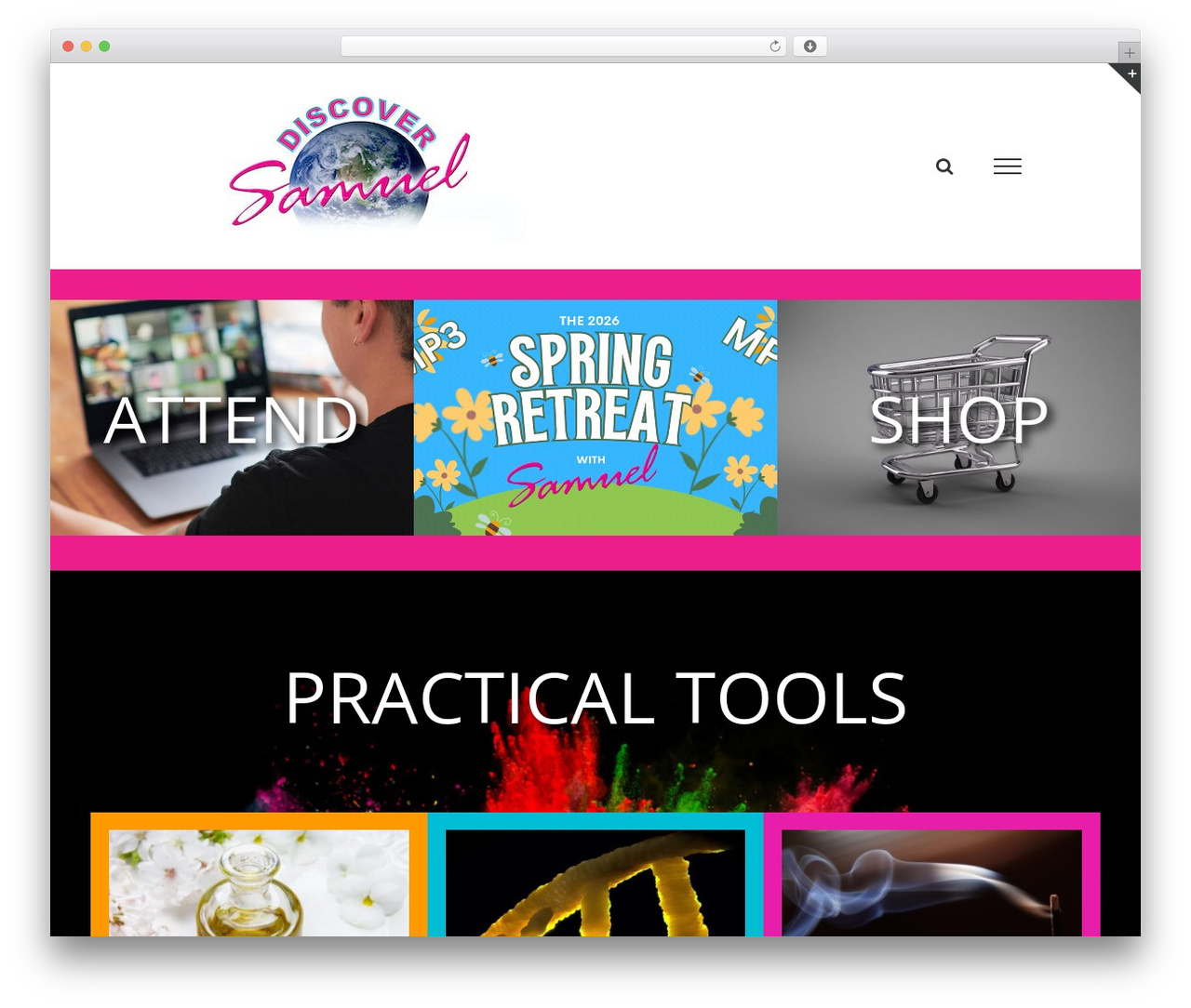 Theme WordPress Avada Child - discoversamuel.com Theme WordPress Avada Child - discoversamuel.com