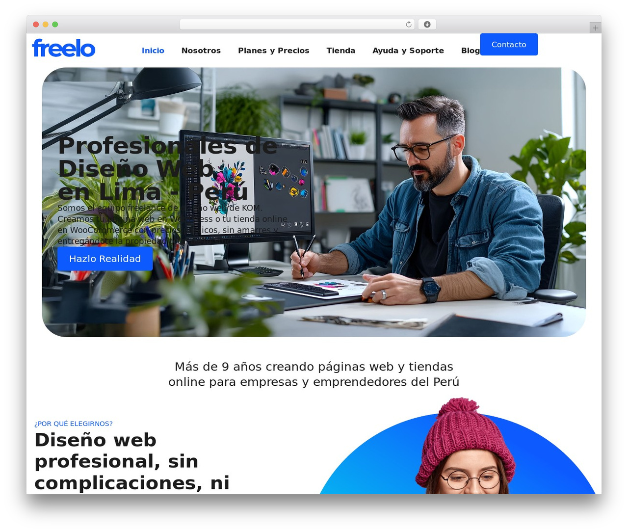 Theme WordPress Hello Elementor - freelo.pe