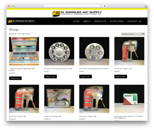 WP RootStrap free WP theme - enriquezartsupply.com WP RootStrap free WP theme - enriquezartsupply.com
