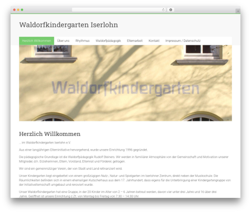 Accelerate theme WordPress - waldorfkindergarten-iserlohn.de
