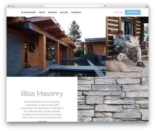 Layout gallery components WordPress plugin - blissmasonry.com