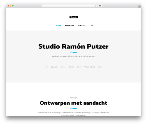 Aton WordPress theme - ramonputzer.nl