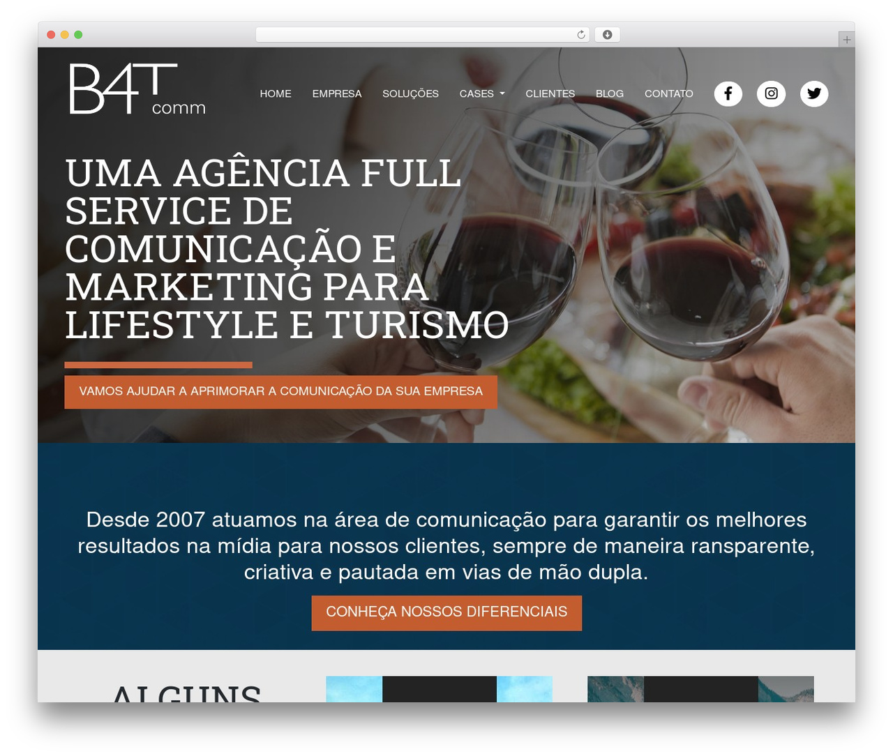 B4Tcomm WordPress theme - b4tcomm.com