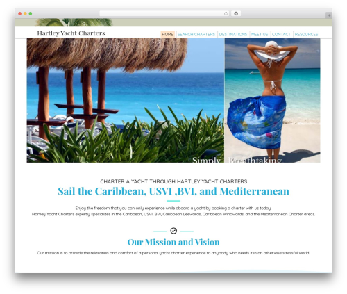 Yacht cya WordPress plugin - hartleyyachtcharters.com