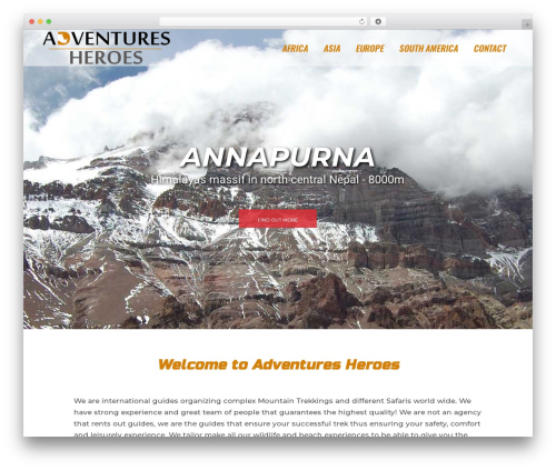 Qode tours WordPress plugin - adventuresheroes.com
