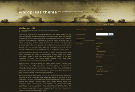 Diary Notes theme WordPress