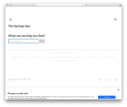 Divi mobile WordPress plugin - thespringsofclifton.com