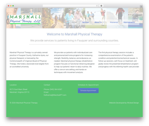 DynamiX WordPress theme - marshallpt.com