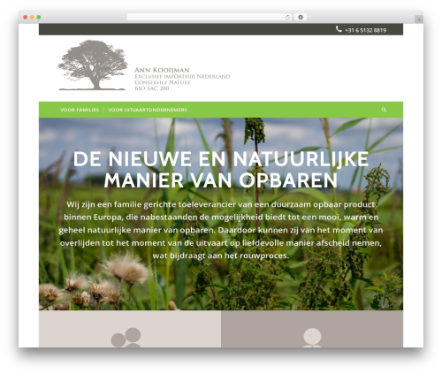 Enfold WordPress theme - kooijmanconserfilenature.com