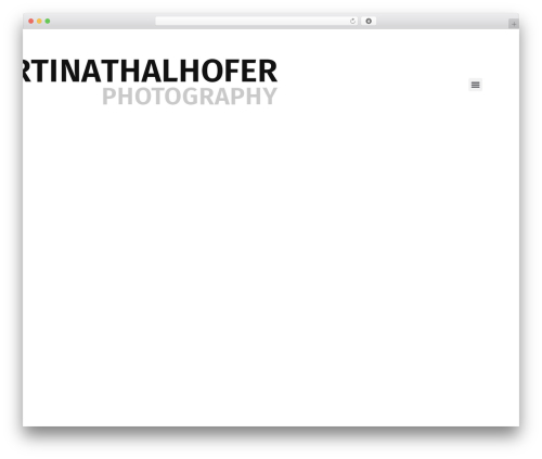 Vamtam elementor integration fotografo WordPress plugin - martinathalhofer.de