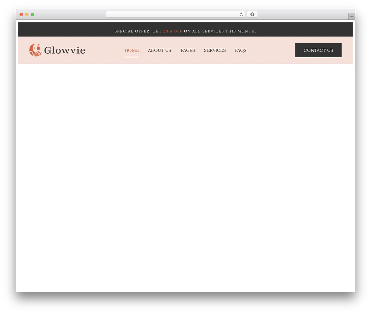 Hello Elementor WordPress theme - templatekits2.wpmarvels.com/glowvie