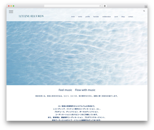 Monopoly WordPress theme - leyline-records.com