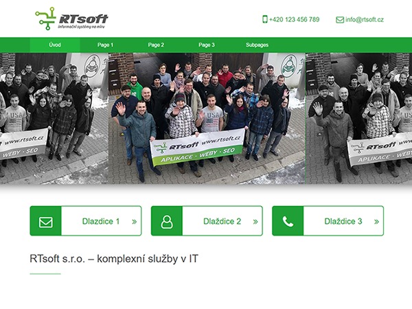 RTsoft - basic WordPress theme by Vee Winch