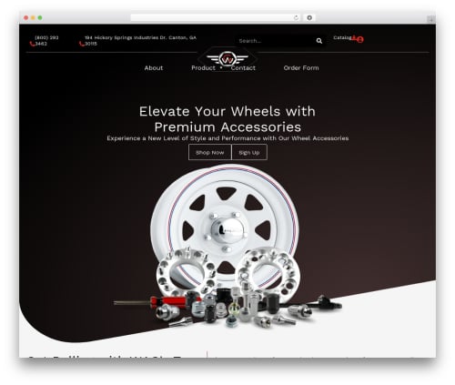 Skelementor theme WordPress - wagnuts.com