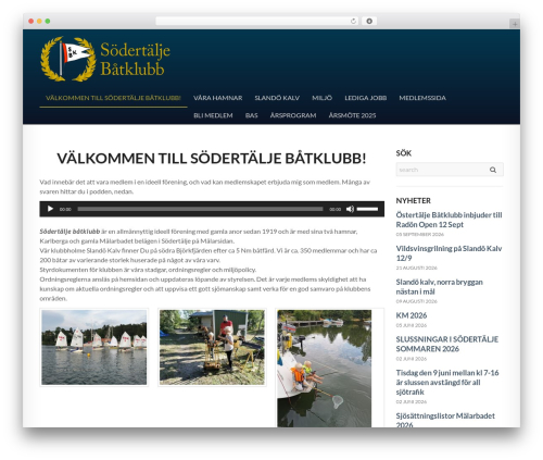 Smartbox WordPress theme - sodertaljebk.net