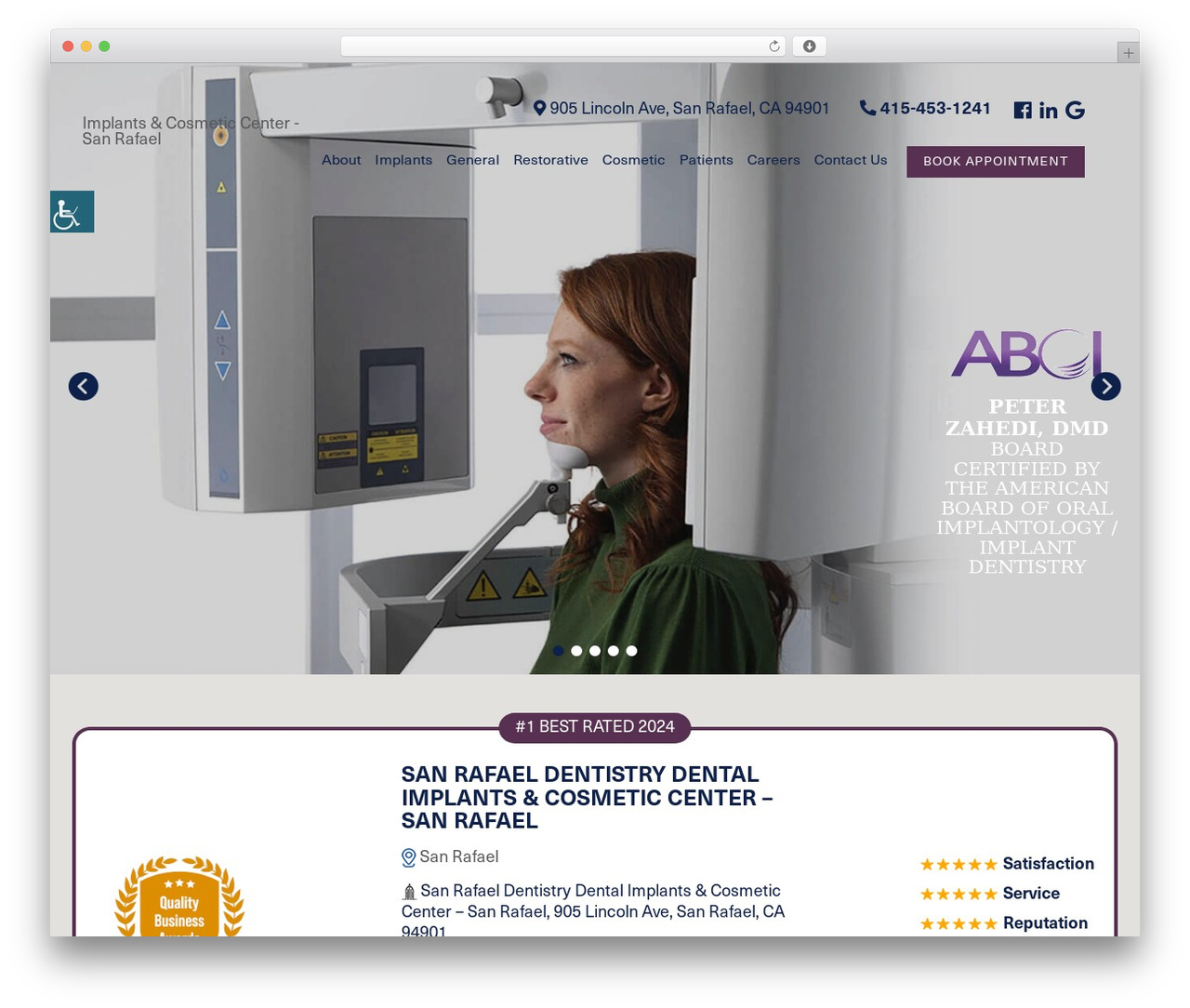 Theme 8 WordPress theme - sanrafaeldentistry.net