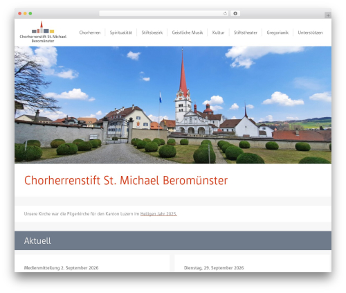 Uncode privacy WordPress plugin - stiftberomuenster.ch