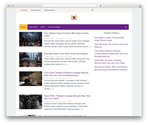 WordPress theme Superfast - miernabase.com