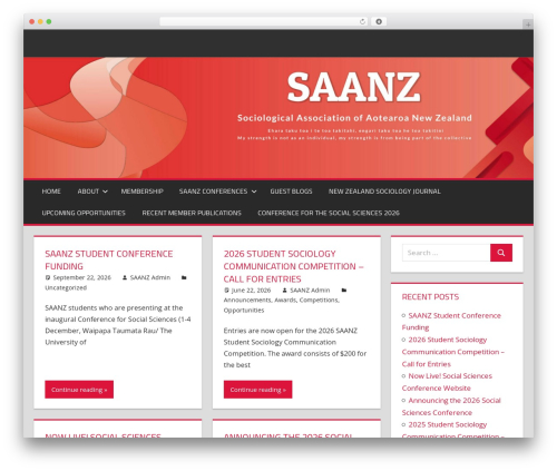 WordPress theme Tortuga - saanz.net