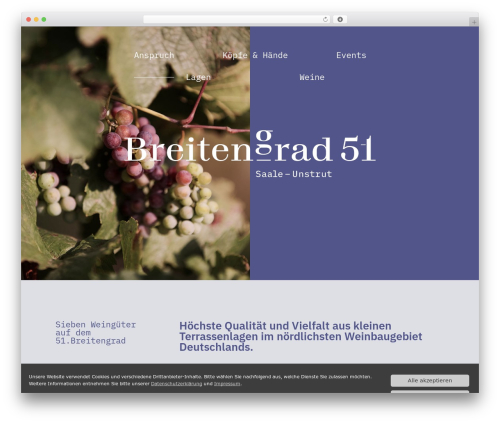 WordPress theme WM Basic - breitengrad51.de