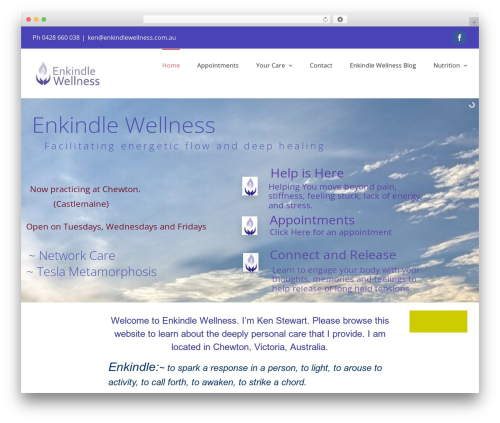 Facebook messenger WordPress plugin - enkindlewellness.com.au
