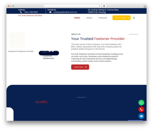 Iks menu pro WordPress plugin - fonkok.com.my