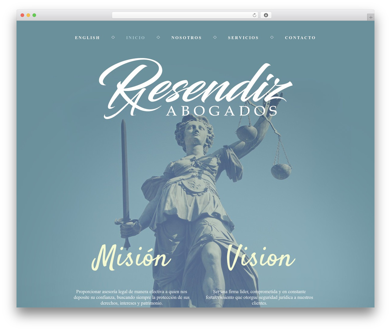cherry premium WordPress theme - abogadosra.com