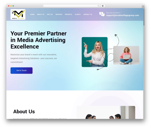 Digalu WordPress theme - mediavillagegroup.com