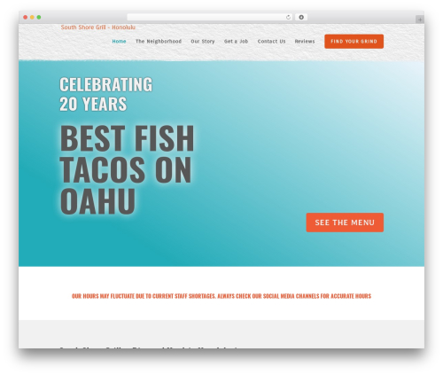 Yelp reviews pro WordPress plugin - southshoregrill.com