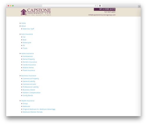 Divi WP theme - capstoneinsurancegroup.com