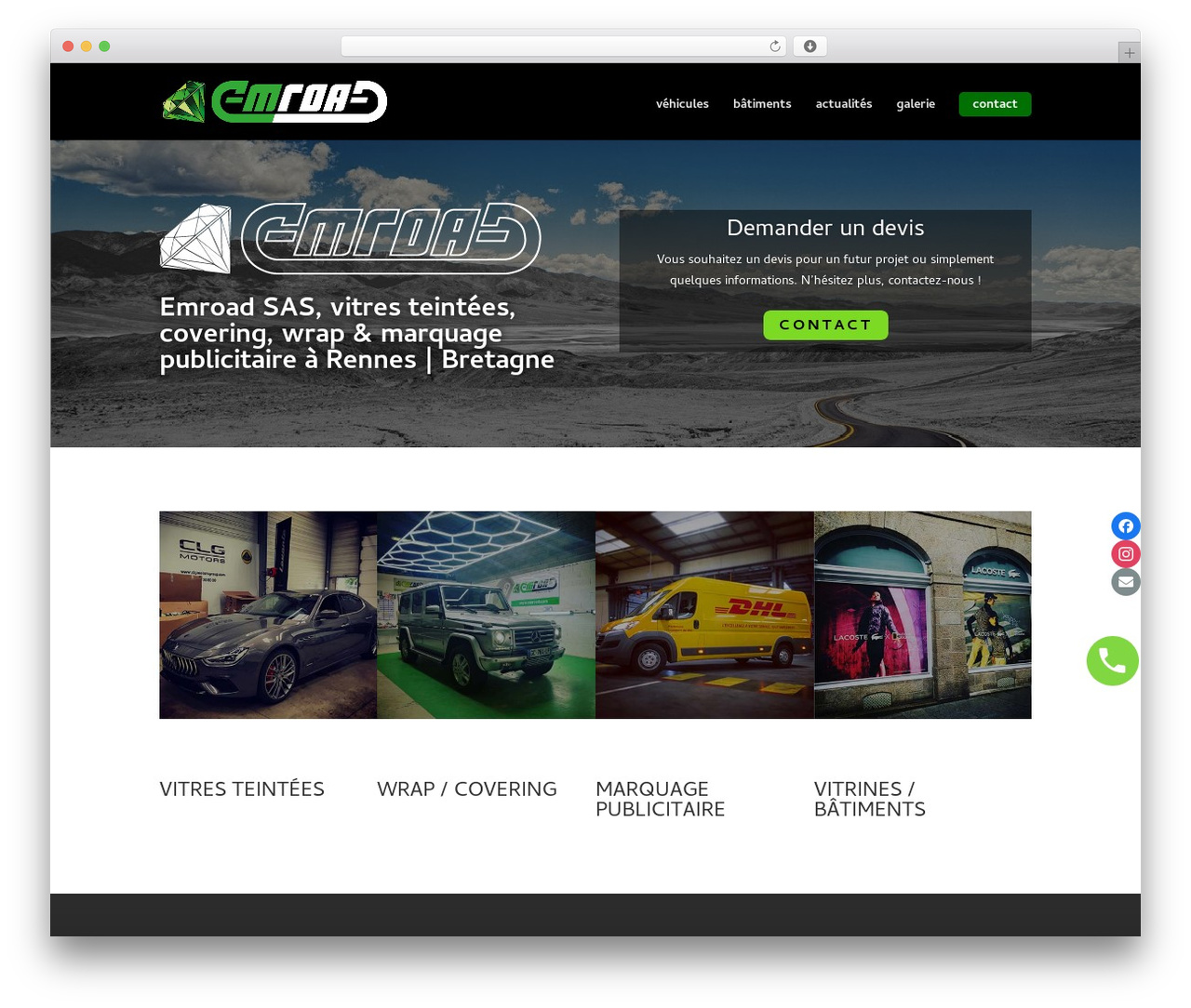 Divi WP theme - emroad.com
