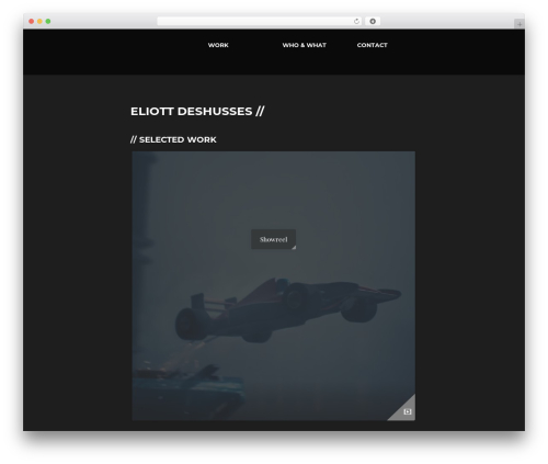 FStop WordPress theme - eliottdeshusses.com