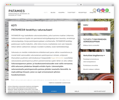 Geodesic WordPress theme - patamies.fi Geodesic WordPress theme - patamies.fi