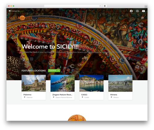Go Explore! WordPress theme - sicilyroutes.com