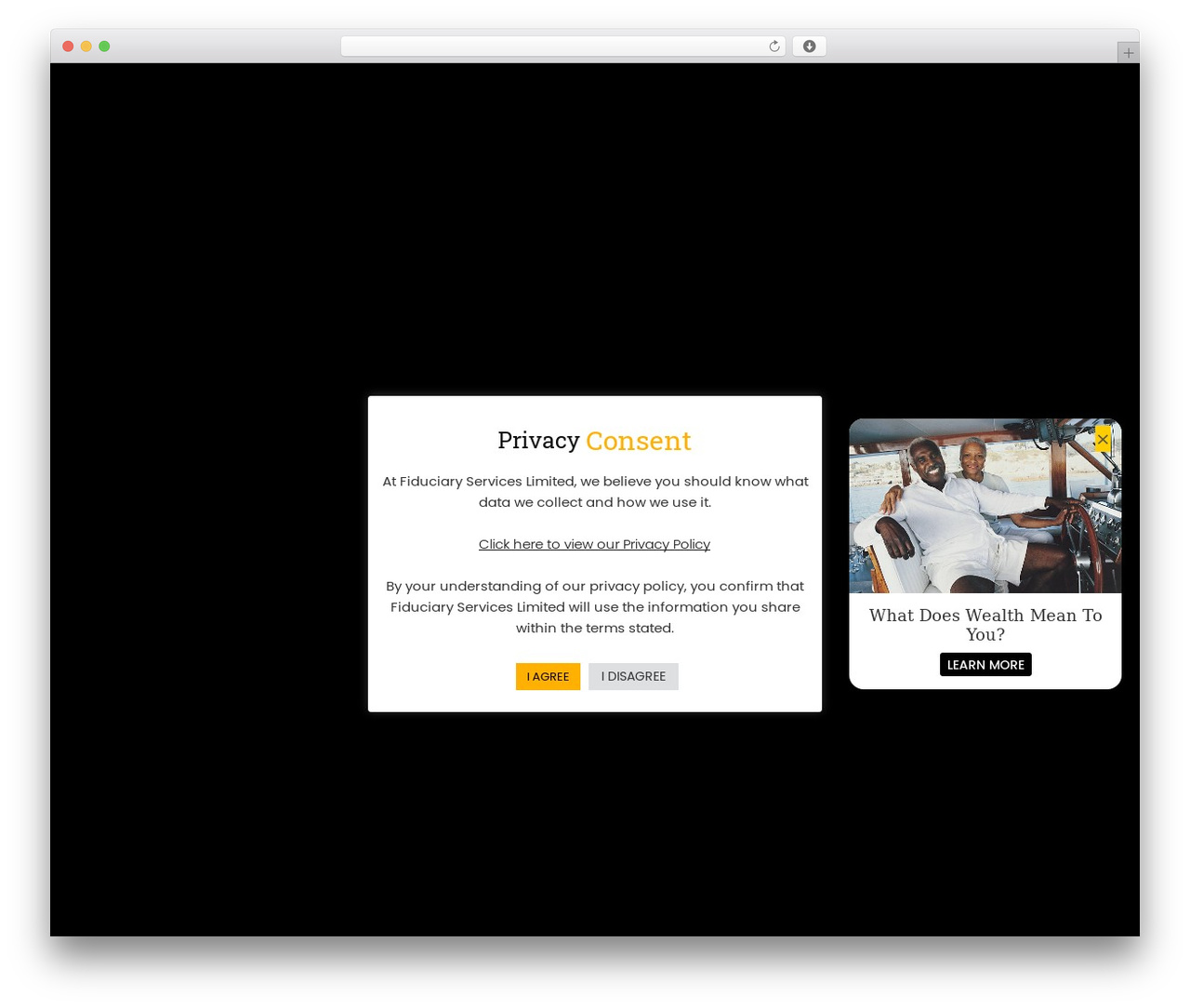 Hello Elementor WP theme - fiduciaryservicesltd.com