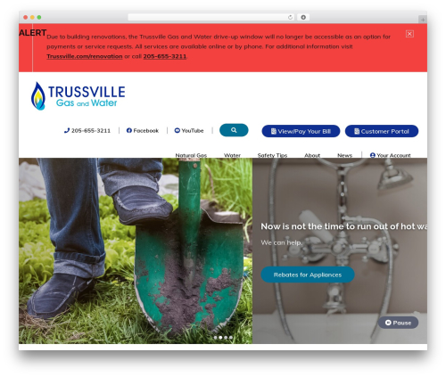 Kronos WordPress theme - trussville.com