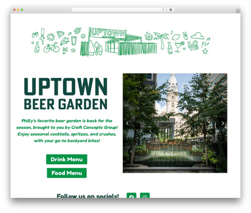Martanda WordPress theme - uptownbeer.com