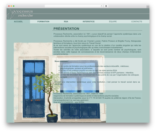 Naked Wordpress theme WordPress - processusrecherche.net