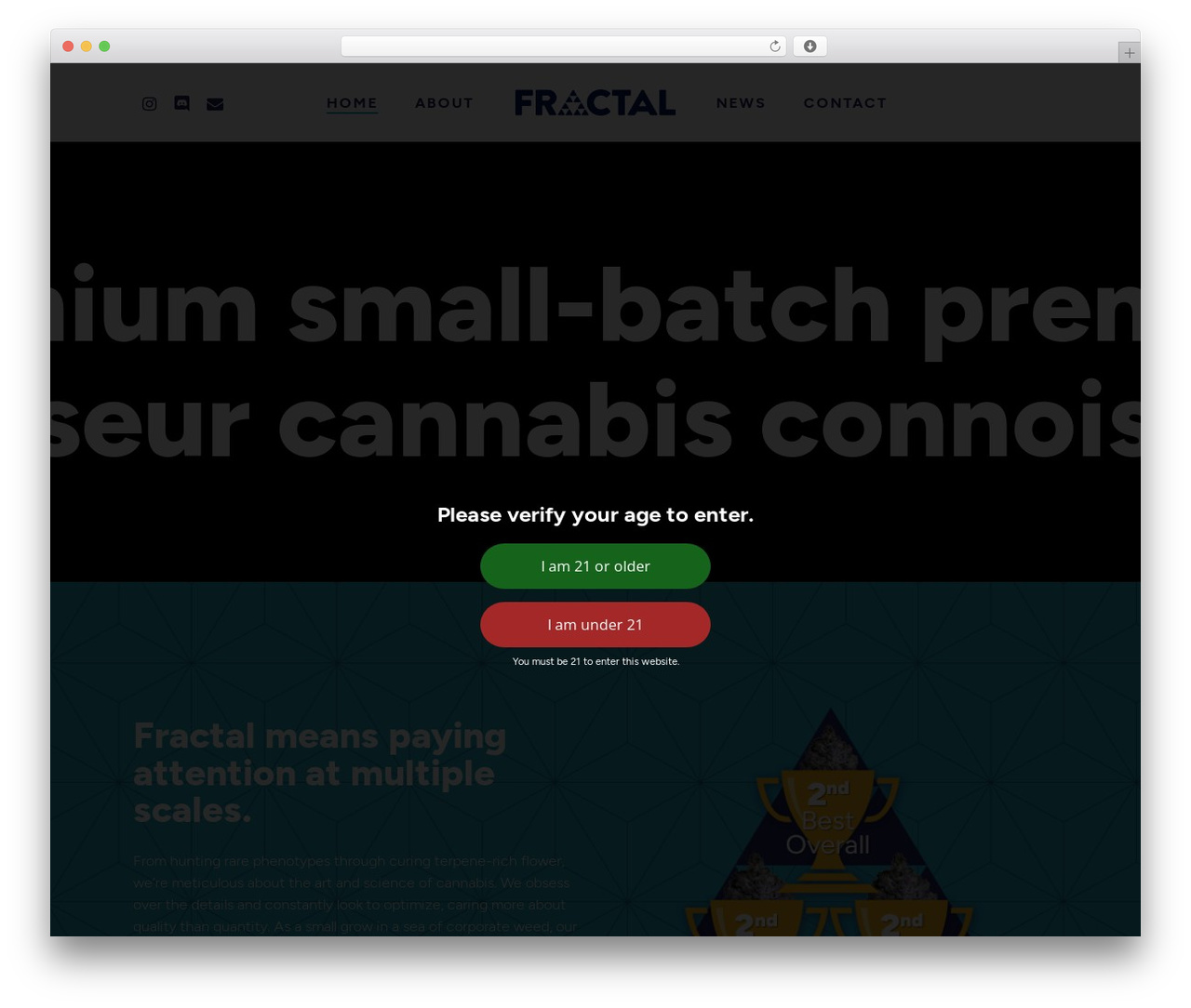 Salient theme WordPress - fractalcannabis.com Salient theme WordPress - fractalcannabis.com