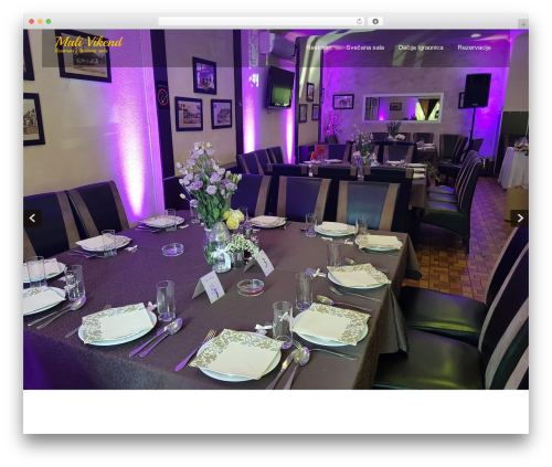SKT Restaurant Pro best WordPress theme - malivikend.rs